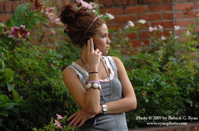Girl on Cell phone1.37*