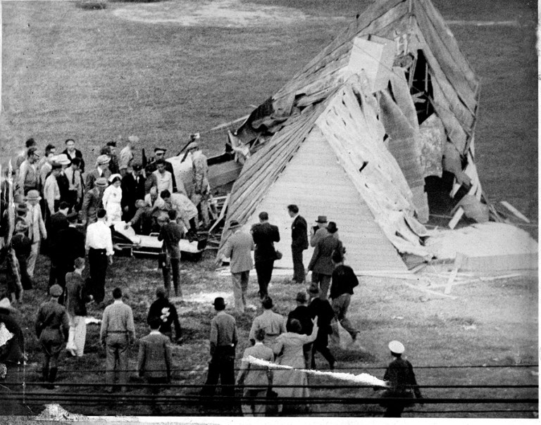 Newsreel Plane Crash*