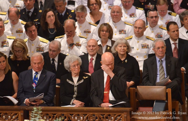 Memorial Service for Astronaut Neil Armstrong