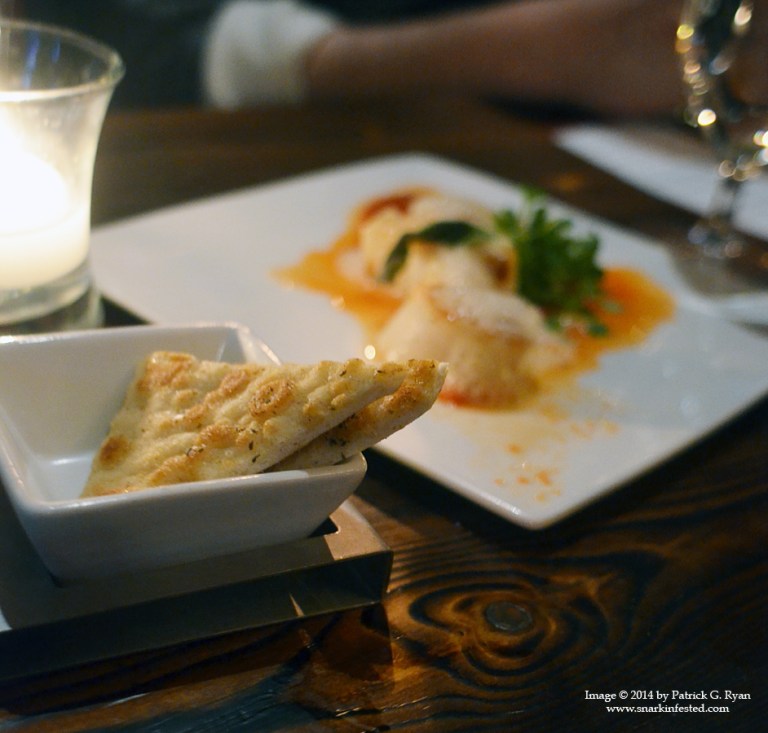 Pita & Scallops * 7808